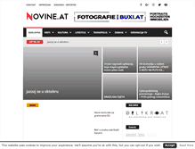 Tablet Screenshot of novine.at